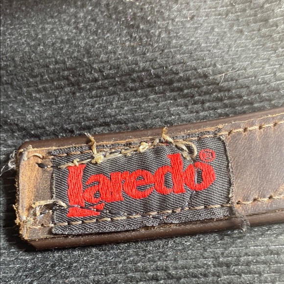 Laredo Brown Cowboy Western Boots Smooth Oiled Leather - Picture 10 of 11